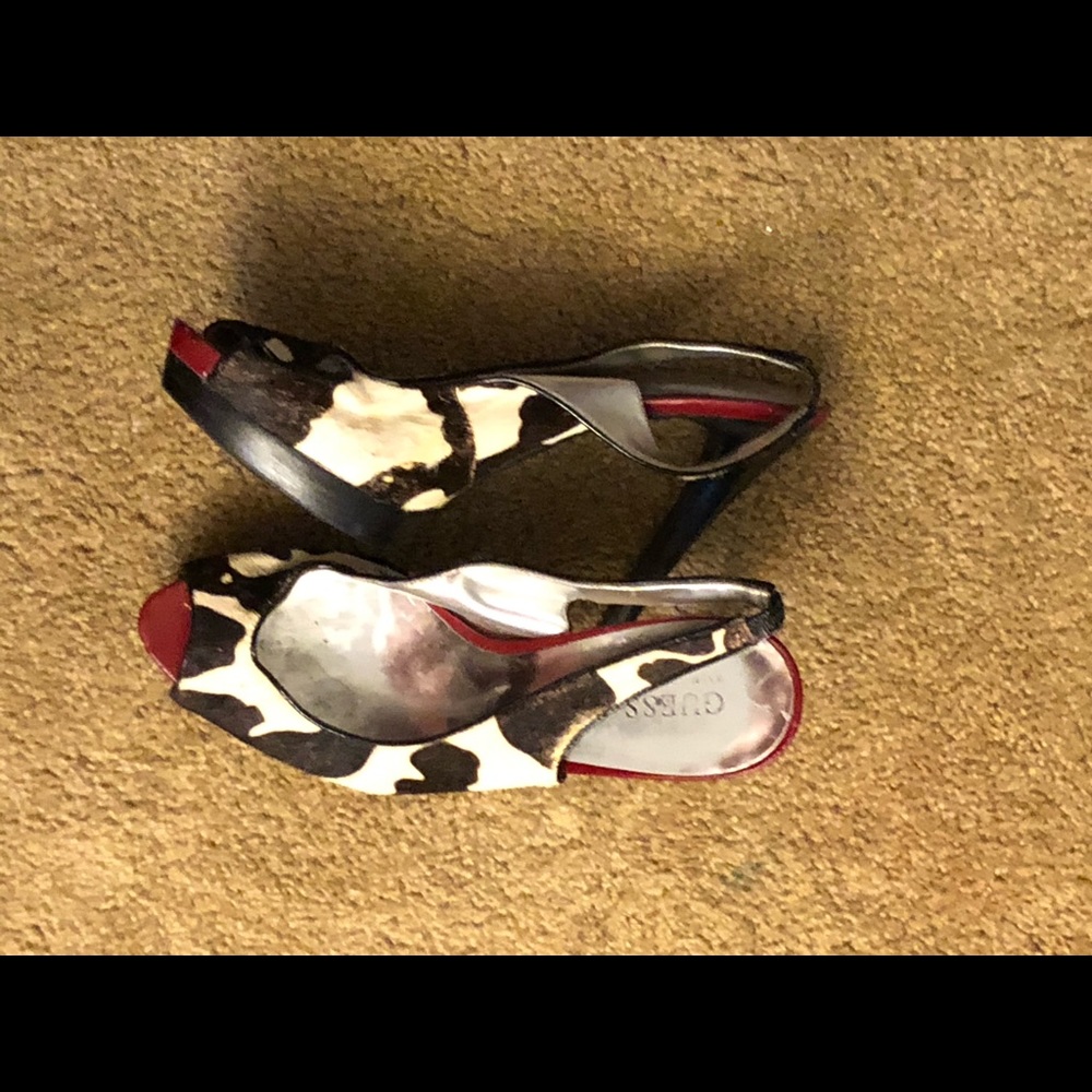 Low platform stilettos